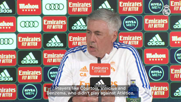 Carlo Ancelotti: 'We have to play well against Levante'